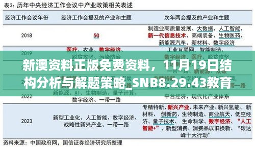 新澳資料正版免費(fèi)資料，11月19日結(jié)構(gòu)分析與解題策略_SNB8.29.43教育版