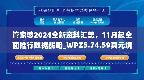 管家婆2024全新資料匯總，11月起全面推行數(shù)據(jù)戰(zhàn)略_WPZ5.74.59真元境