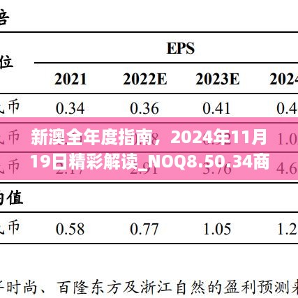 新澳全年度指南，2024年11月19日精彩解讀_NOQ8.50.34商務版