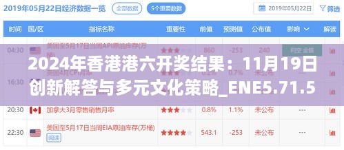 2024年香港港六開獎結果：11月19日創(chuàng)新解答與多元文化策略_ENE5.71.56