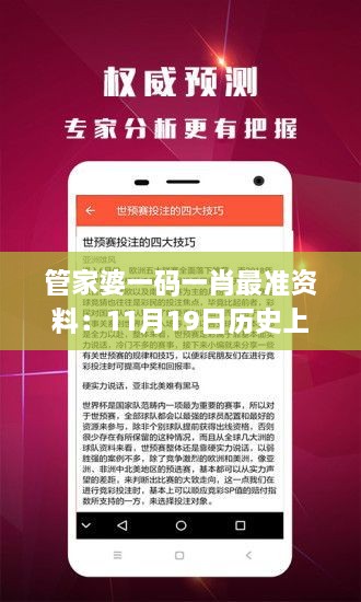 管家婆一碼一肖最準(zhǔn)資料：11月19日歷史上的創(chuàng)新計(jì)劃與思維解答_NBQ4.50.31工具版