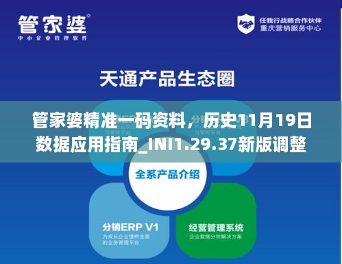 管家婆精準(zhǔn)一碼資料，歷史11月19日數(shù)據(jù)應(yīng)用指南_INI1.29.37新版調(diào)整