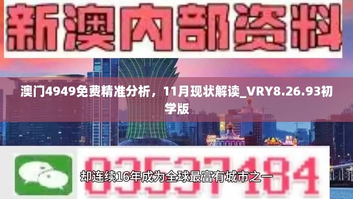 澳門4949免費(fèi)精準(zhǔn)分析，11月現(xiàn)狀解讀_VRY8.26.93初學(xué)版