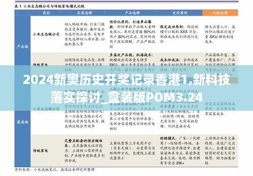 2024新奧歷史開獎記錄香港1,新科技落實(shí)探討_盒裝版POM3.24