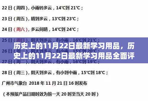 歷史上的11月22日最新學(xué)習(xí)用品深度評(píng)測(cè)與介紹