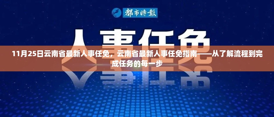 云南省最新人事任免詳解，從流程指南到任務(wù)完成每一步的指引