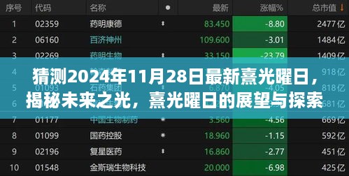 揭秘未來之光，熹光曜日的展望與探索（預(yù)測至2024年11月28日）