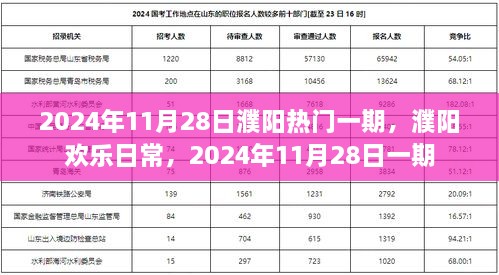 2024年11月28日濮陽熱門日常，歡樂生活的瞬間