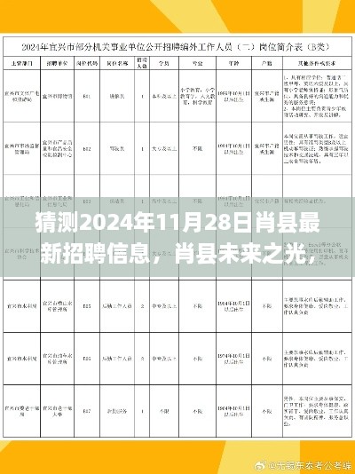 肖縣未來之光，解讀2024年最新招聘趨勢與預(yù)測肖縣最新招聘信息動態(tài)發(fā)布時(shí)間猜測（肖縣招聘趨勢分析）