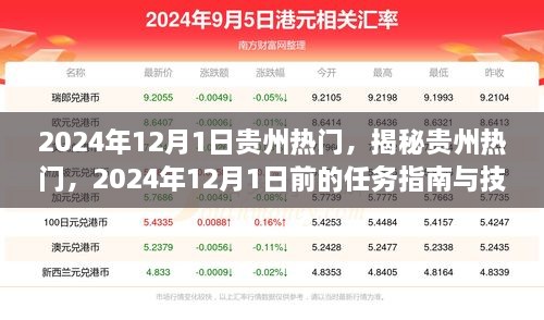 揭秘貴州熱門，任務指南與技能學習之旅（2024年12月1日版）