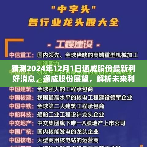 未來(lái)展望，解析通威股份在2024年的利好消息及其背后的力量