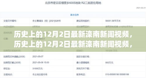 歷史上的12月2日灤南新聞視頻回顧，特性、體驗與競品對比全面解讀