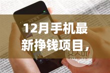 12月手機掙錢新項目，掌握未來，開啟勵志人生之旅！