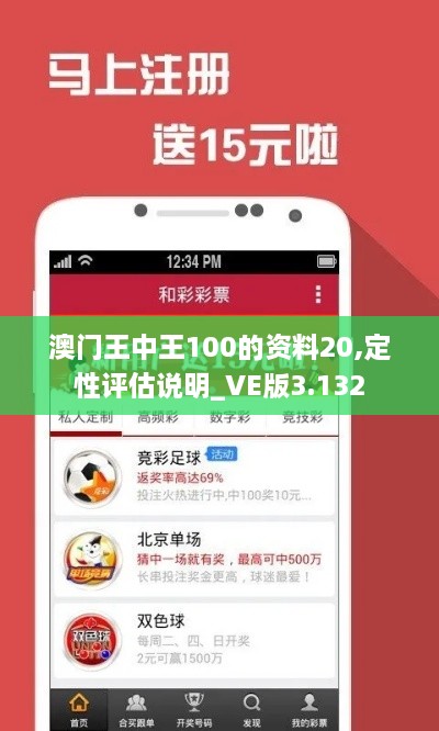 澳門王中王100的資料20,定性評估說明_VE版3.132