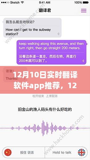 最新熱門實時翻譯軟件App推薦與深度分析（12月10日版）