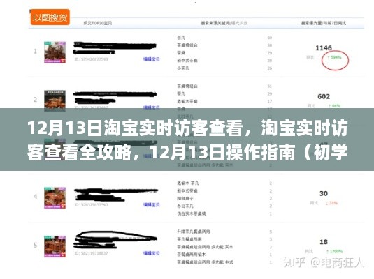 淘寶實時訪客查看全攻略，12月13日操作指南（適合初學(xué)者與進(jìn)階用戶）