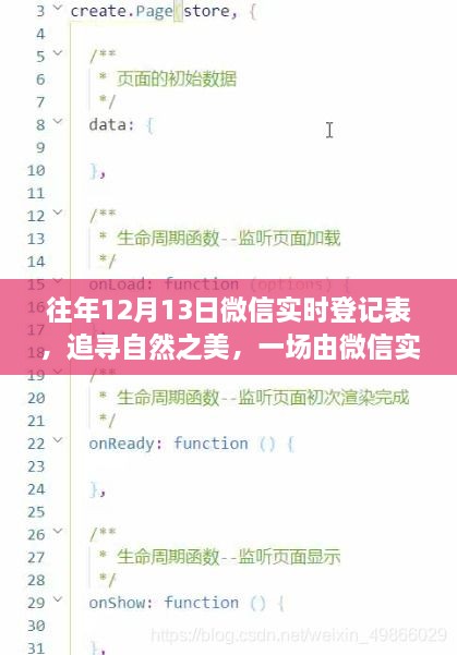 微信實(shí)時(shí)登記表，追尋自然之美的寧靜之旅