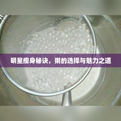 明星瘦身秘訣，粥的選擇與魅力之道